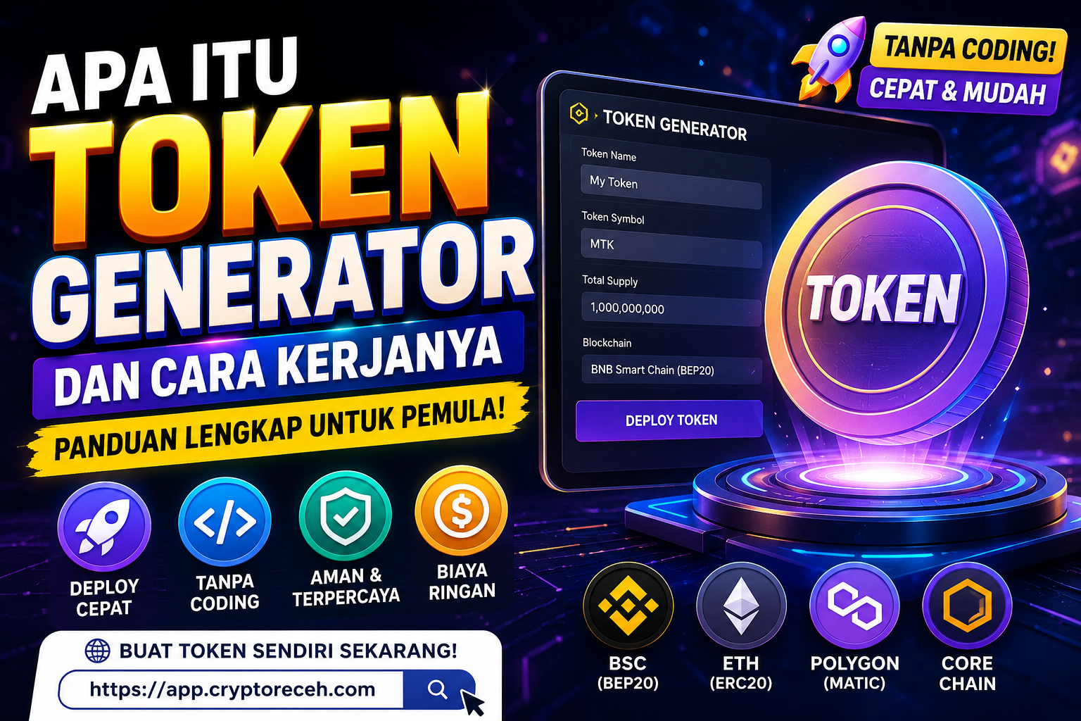apa itu token generator dan cara kerjanya