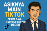 asiknya main tiktok