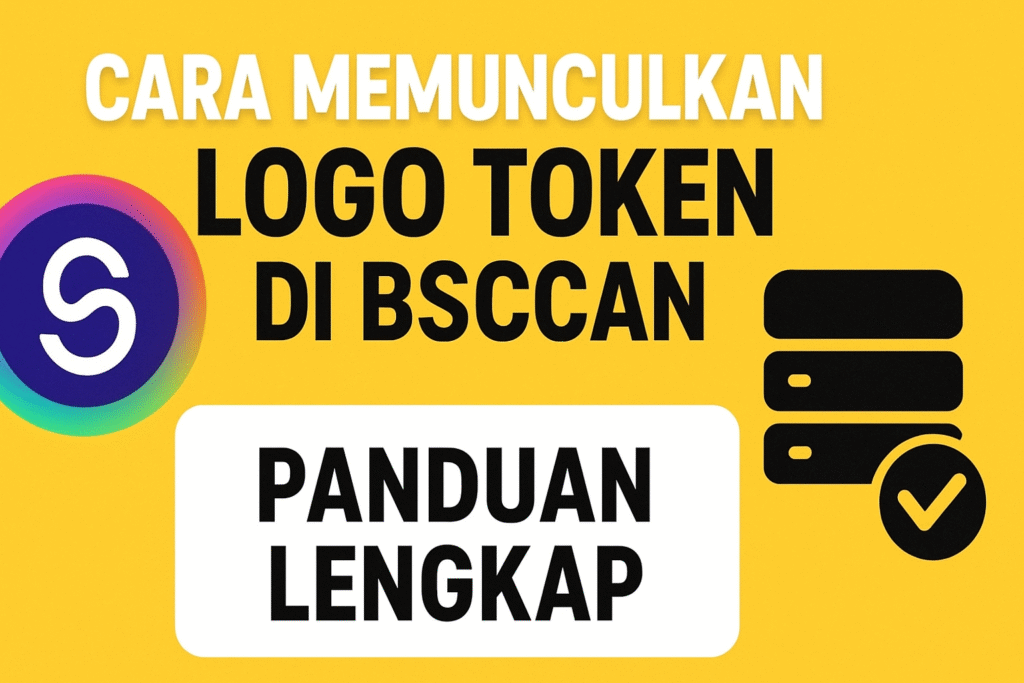 panduan lengkap cara memunculkan logo token di bscscan