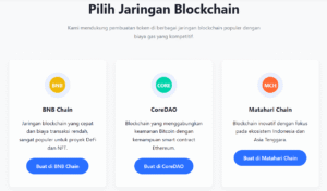 pilih blockchain